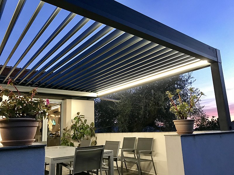 pergola bioclimatique