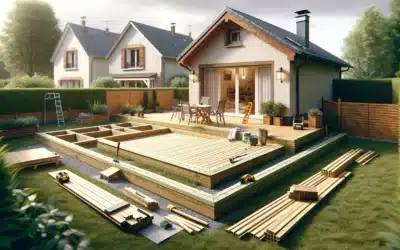 Comment aménager une terrasse sur un terrain irrégulier ?